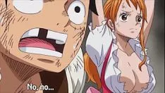 Odtwórz Nami jedna łatka - skrót od zewnętrznej strony hotscreen i widoków hentai Nami