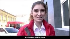 Play Precious diminutive adolescent missy cancube demellza has sex with instructor who is possessed with her brace