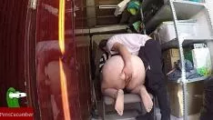 Play He she-bops this fat womanhood until she runs