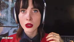 Abspielen Latex gekleidete Domdoms Lia Louise & Lou Nesbit in BDSM ASMR Rollenspiel