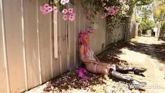 Abspielen Jerks zahra asterisksprenkel Blüte im Garten